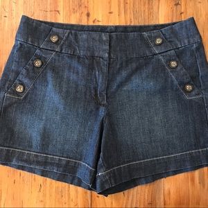 COPY - WHBM Lightweight Denim Sailor Short⚓️NWOT